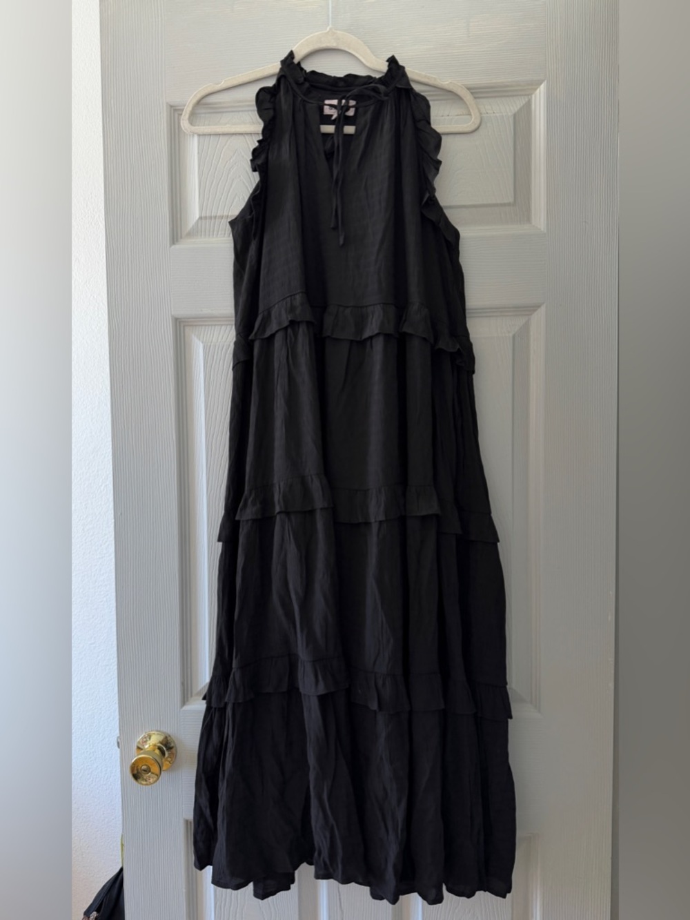 &Merci Cotton Maxi Dress with Ruffle Style size S